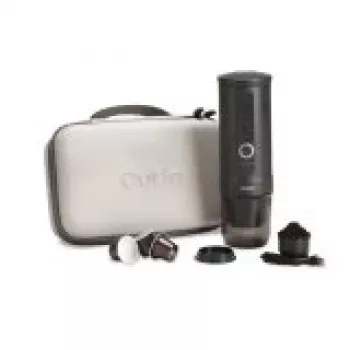 Outin Nano 7500mAh nešiojamas kavos aparatas (pilkas) + apsauginis dėklas