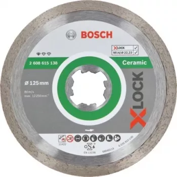 Pjovimo diskas Bosch 2 608 615 138 keraminėms plytelėms ir akmeniui, X-LOCK