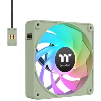 Thermaltake CT140 EX Reverse ARGB 140mm ventiliatorius 3 vnt. rinkinys - Matcha Green