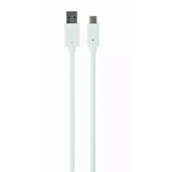 Gembird CCP-USB3-AMCM-6-W USB 3.0 kabelis USB-A / USB-C, 1,8 m, baltas