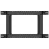 Lanberg atviras stovas 22U 600x1000 juodas