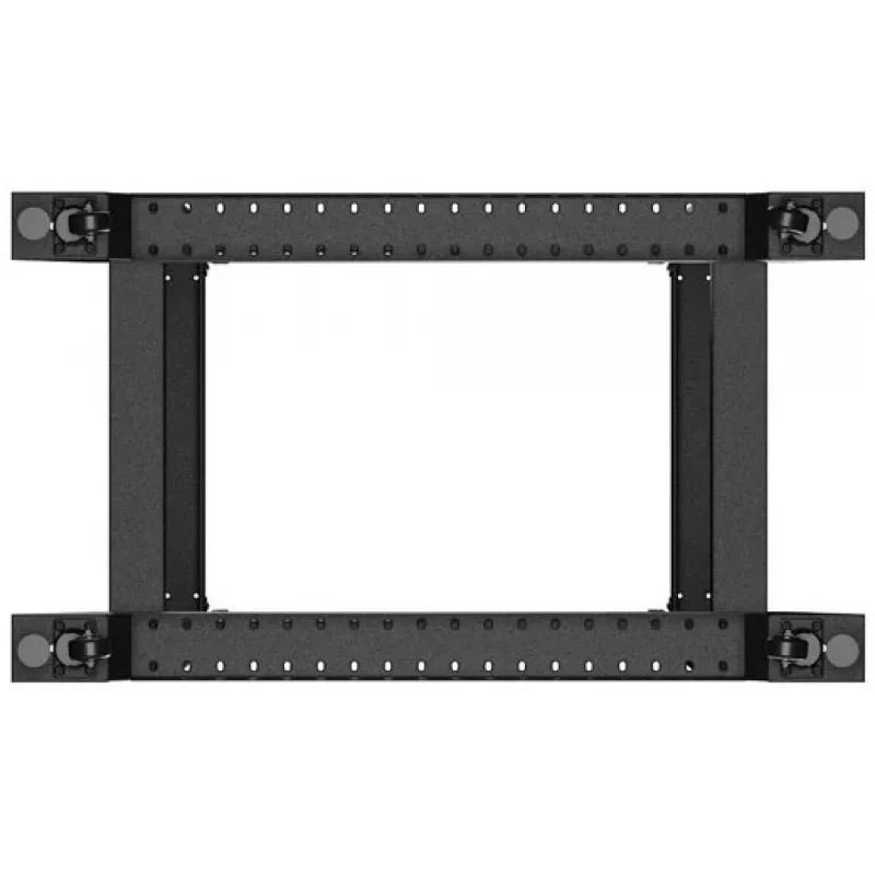 Lanberg atviras stovas 22U 600x1000 juodas