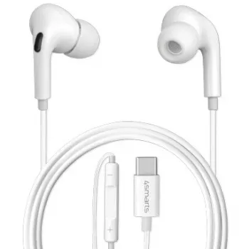 Ausinės 4smarts Active In-Ear Stereo USB Type-C Melody Digital Basic