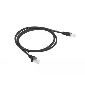 Tinklo laidas LANBERG PCU6-10CC-0100-BK RJ-45 Cat6 1 m Juodas U/UTP