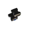 Sbox DVI (kištukas) - VGA (lizdas) 15 kontaktų adapteris AD.DVI-VGA