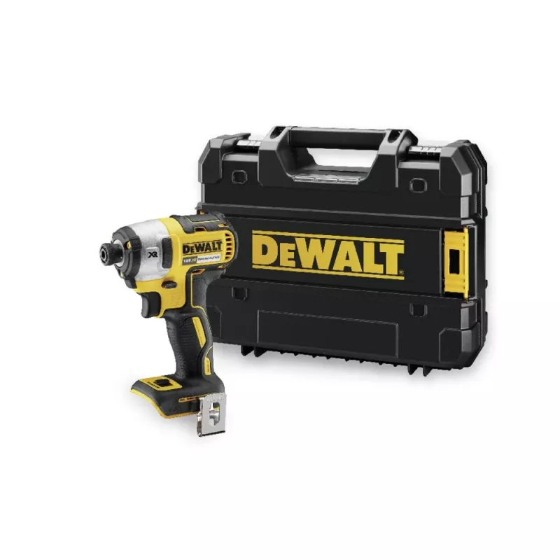 DeWALT DCF887NT-XJ akumuliatorinis veržliasukis 1/4 colio, juodas/geltonas, 18 V