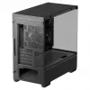 Korpusas PC Midi Tower DeepCool CG380 3F — Juodas, 235×437×451 mm, palaiko 2x120 mm šoninius + 1x120 mm galinį ventiliatorius, maitinimo šaltinis apačioje, 2,5 colio/3,5 colio HDD