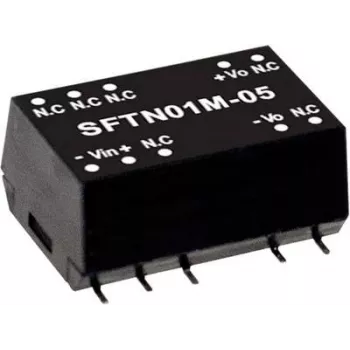 Maitinimo adapteris MEAN WELL SFTN01L-12 1W 12V Įėjimas 4,5–5,5V
