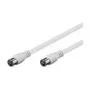 Wentronic Goobay SAT jungiamasis laidas, F-Quick, 100% ekranuotas, baltas, 2,5 m - F kištukas (Quick) F kištukas (Quick) (50748)