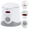 Clatronic FFR 2916 Vientisas 1 L Laisvai pastatomas 900 W Gruzdintuvė Pilka, Balta