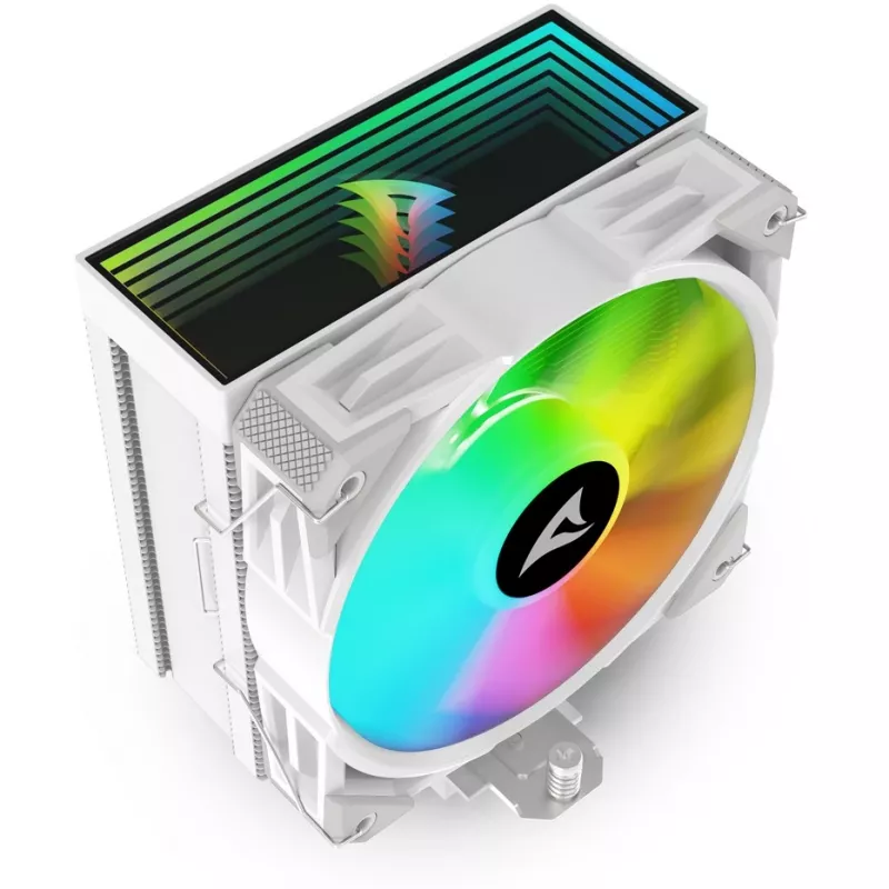 Oro aušintuvas procesoriui Sharkoon A50 RGB baltas 12 cm