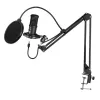 Studijinis mikrofonas Easypix 62021 Juodas