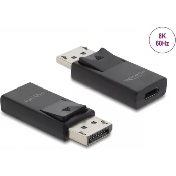 DELOCK USB Type-C į DisplayPort adapteris 8K su HDR ir HDCP palaikymu