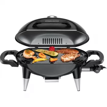ROMMELSBACHER BBQ 4000, 2200 W, elektrinis grilis, 300 °C, stalinis, rūdžių spalvos