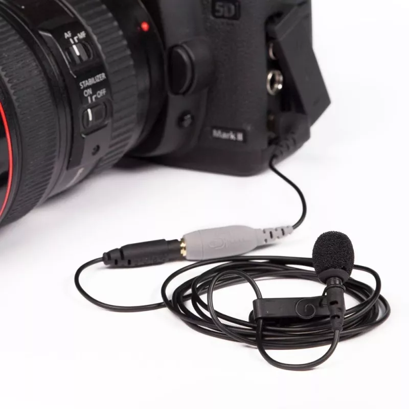 Lavalierinis mikrofonas RØDE smartLav+ — laidinis, įvairiakryptis, 3,5 mm, 20–20 000 Hz, -35 dB jautrumas, 2 vnt., nešiojimo dėklas