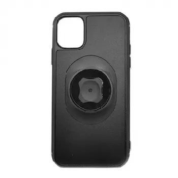 Extra Digital TPU Apsauginis Dėklas su Laikiklio Adapteriu Apple iPhone 12 Mini, Juodas (HB390168)
