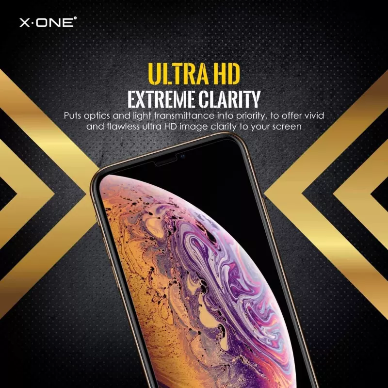 Apsauginė plėvelė Shock Eliminator X-ONE, skirta iPhone 7 Plus – juoda