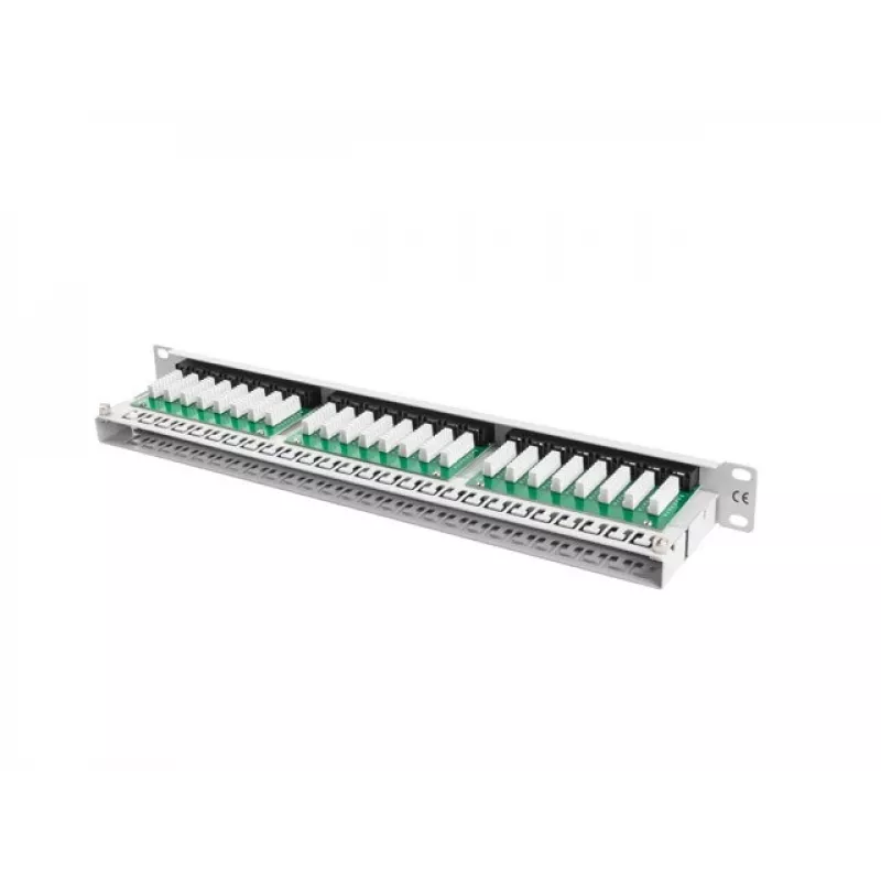 Patch Panel 1U Lanberg PPU5-1048-S 48 prievadų Cat5e
