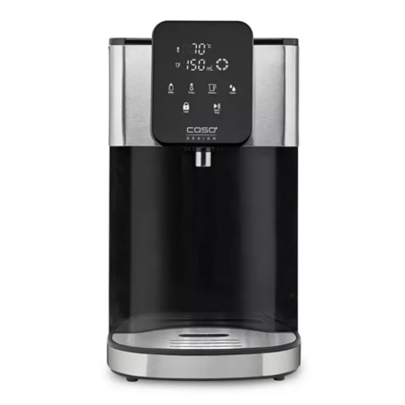 Elektrinis virdulys Caso Turbo Hot Water Dispenser HW 1660 — 4 L, 2600 W, juodas/nerūdijantis plienas