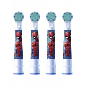 Oral-B EB10-4 Kids Spiderman keičiamos šepetėlių galvutės, 4 vnt