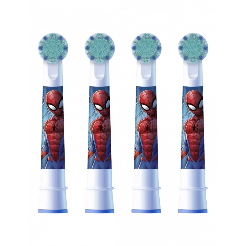 Oral-B EB10-4 Kids Spiderman keičiamos šepetėlių galvutės, 4 vnt