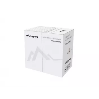 Tinklo kabelis Lanberg LCU5-12CU-0305-R U/UTP Cat5e 305m Raudonas