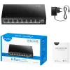 Nevaldomas jungiklis Cudy FS108 8 prievadai Fast Ethernet 10/100 juodas
