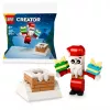 Konstruktorius LEGO Kalėdų Senelio kaminas 30692 – mini sezoninis rinkinys maišelyje