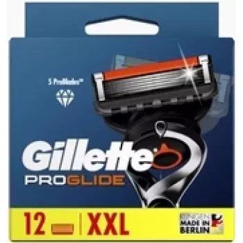 Gillette Fusion5 ProGlide atsarginiai kasečiai, 12 vnt.