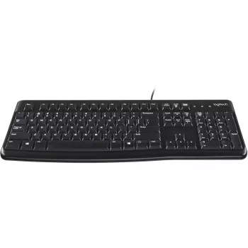 Logitech K120 klaviatūra USB QWERTY ispaniškas juoda (920-002499)