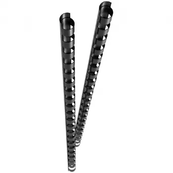 Genie 11181 - Binderücken - Schwarz - 25 Blätter - Kunststoff - 6 mm - 60 mm