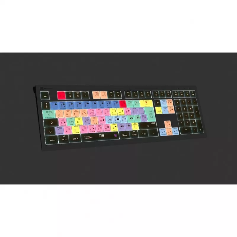 Logickeyboard LKB-PPROCC-A2M-UK klaviatūra USB QWERTY anglų juoda (LKB-PPROCC-A2M-UK)