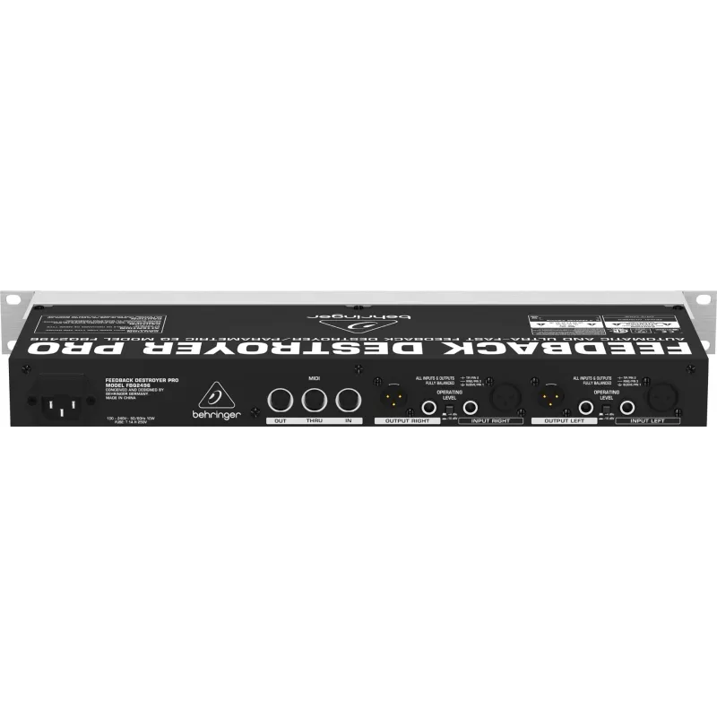 Behringer FBQ2496 garso ekvalaizeris