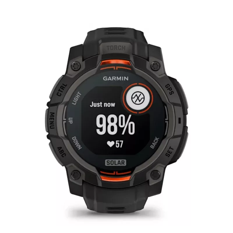 Garmin Instinct® 3 – 45 mm, Solar Watch Black
