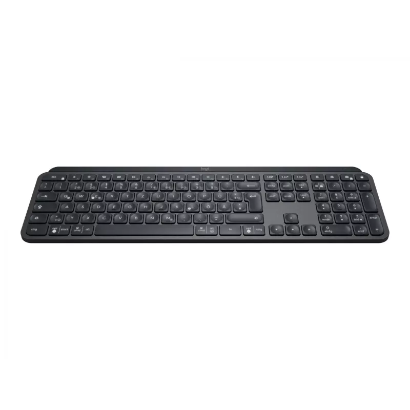 Klaviatūra Logitech MX Keys Advanced Wireless Illuminated (QWERTZ, grafito)