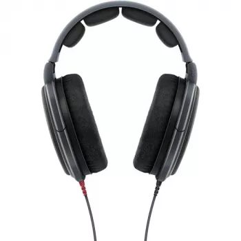 Ausinės Sennheiser HD 600, atviro tipo, 3,5 mm lizdas, juoda, pilka