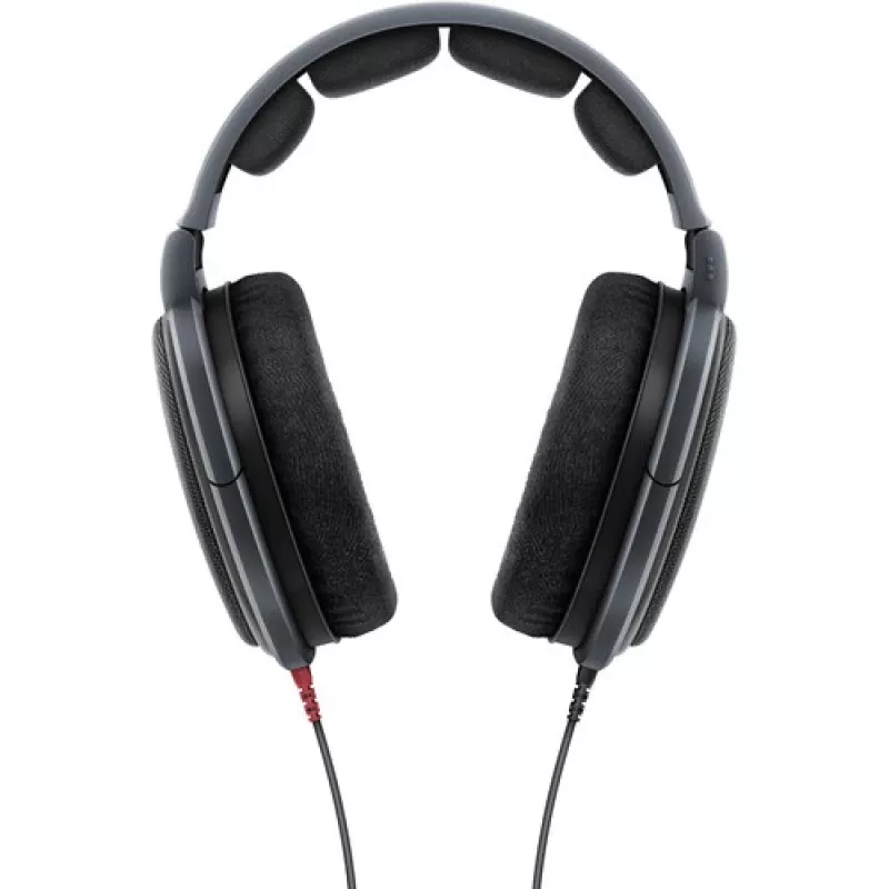 Ausinės Sennheiser HD 600, atviro tipo, 3,5 mm lizdas, juoda, pilka