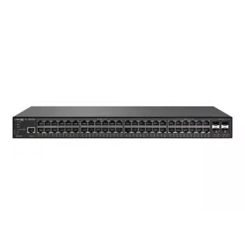 LANCOM GS-3652XUP – valdomas jungiklis – 12 x 100/1000/2,5G (PoE++) + 36 x 10/100/1000 (PoE+) + 4 x 1 Gb / 10 Gb SFP+ – stalinis, montuojamas į stelažą – PoE++ (820 W)