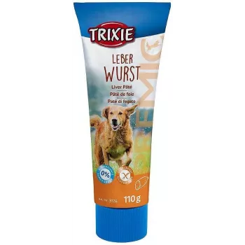 Trixie TRIXIE 3176 110 g glitimo neturintis, be cukraus paukštienos užkandis suaugusiems šunims, tūbelė