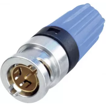 Neutrik BNC jungtis, kištukas, tiesus 75 Ω NBNC75BLP9 1 vnt.