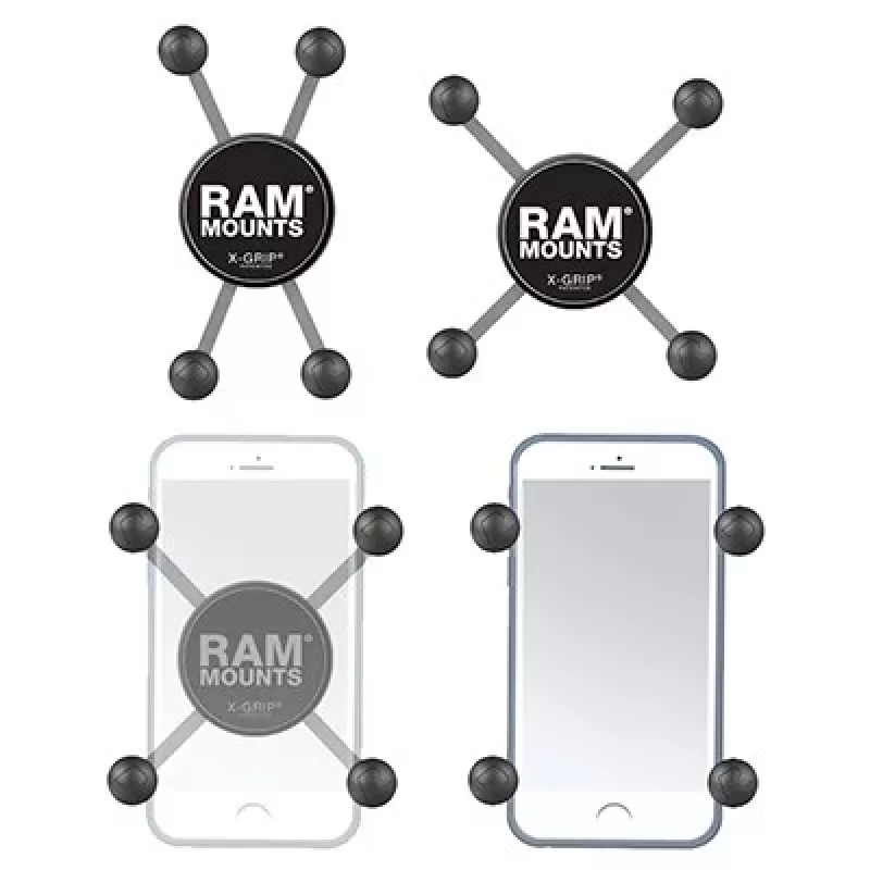 RAM Mounts X-Grip Universalus Telefono Laikiklis su Rutuliu