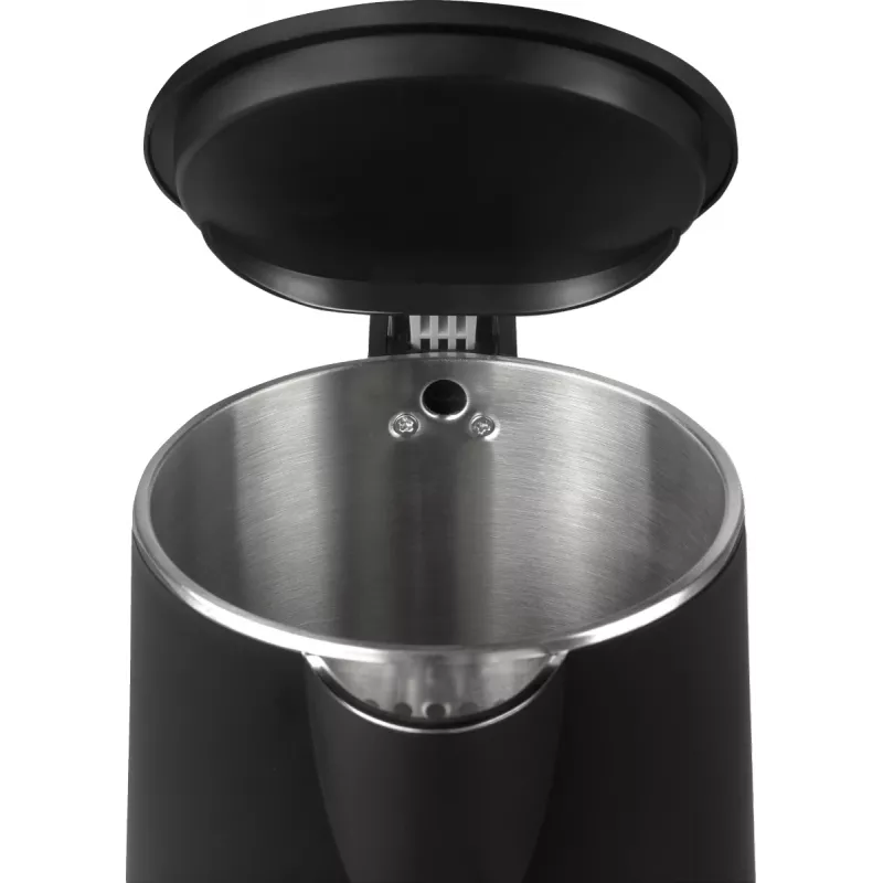 Elektrinis virdulys Gorenje K15DWBK — 1,5 L, 2200 W, juodas, mygtukinis valdymas, 360° pagrindas