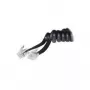 S/CONN 10m RJ10 juodas permatomas TC70135-10 ShiverPeaks