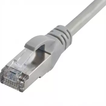 Tinklo kabelis Captiva 80277 Patch Cable CAT 6a RJ45 5m Pilka