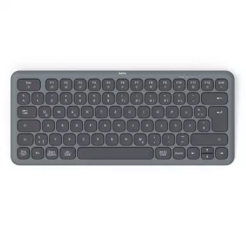 Hama WK-500 daugiaįrenginė klaviatūra juoda-pilka