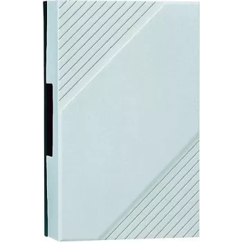 Grothe GONG 169 Bw - Baltas - Plieninis - Laidinis - 85 dB - AC - Baterija/Baterija - 8 - 12 (44169)