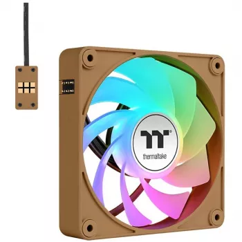 Thermaltake CT140 EX Reverse ARGB 140mm korpuso ventiliatoriai 3 vnt. komplektas Gravel Sand