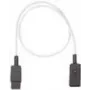 Ilginimo maitinimo kabelis Bachmann 356.910 IEC 60320 C20 – C19 16A 50 cm pilkas