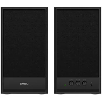 Garsiakalbių sistema SVEN SPS-702 (Stereo, 40W, 40Hz–22kHz, Juoda oda)