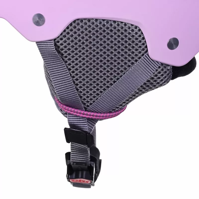 Žieminis šalmas ALPINA ZUPO (šviesiai rožinis matinis, 51-55 cm, naujas 2021 m.)